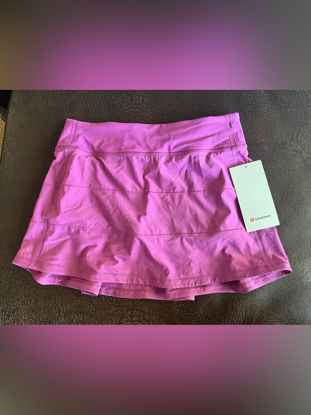 Lululemon Pace Rival Skirt Skort VIVID PLUM Size 6 NWT